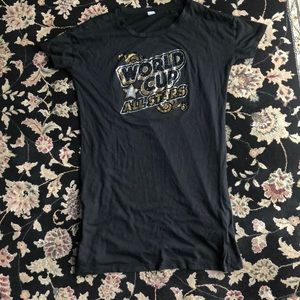 World Cup All Stars Rhinestone T Shirt Dress